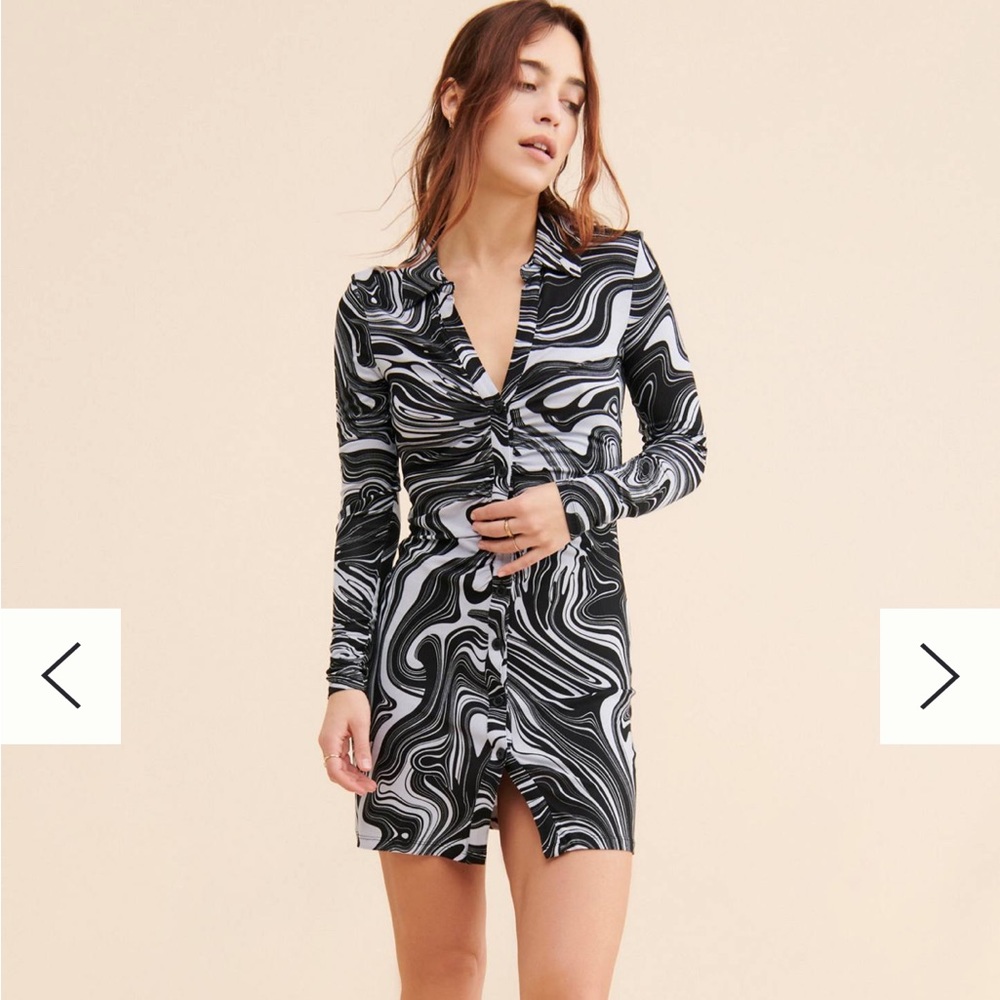 NWOT-Sanctuary Daydream fitted mini dress